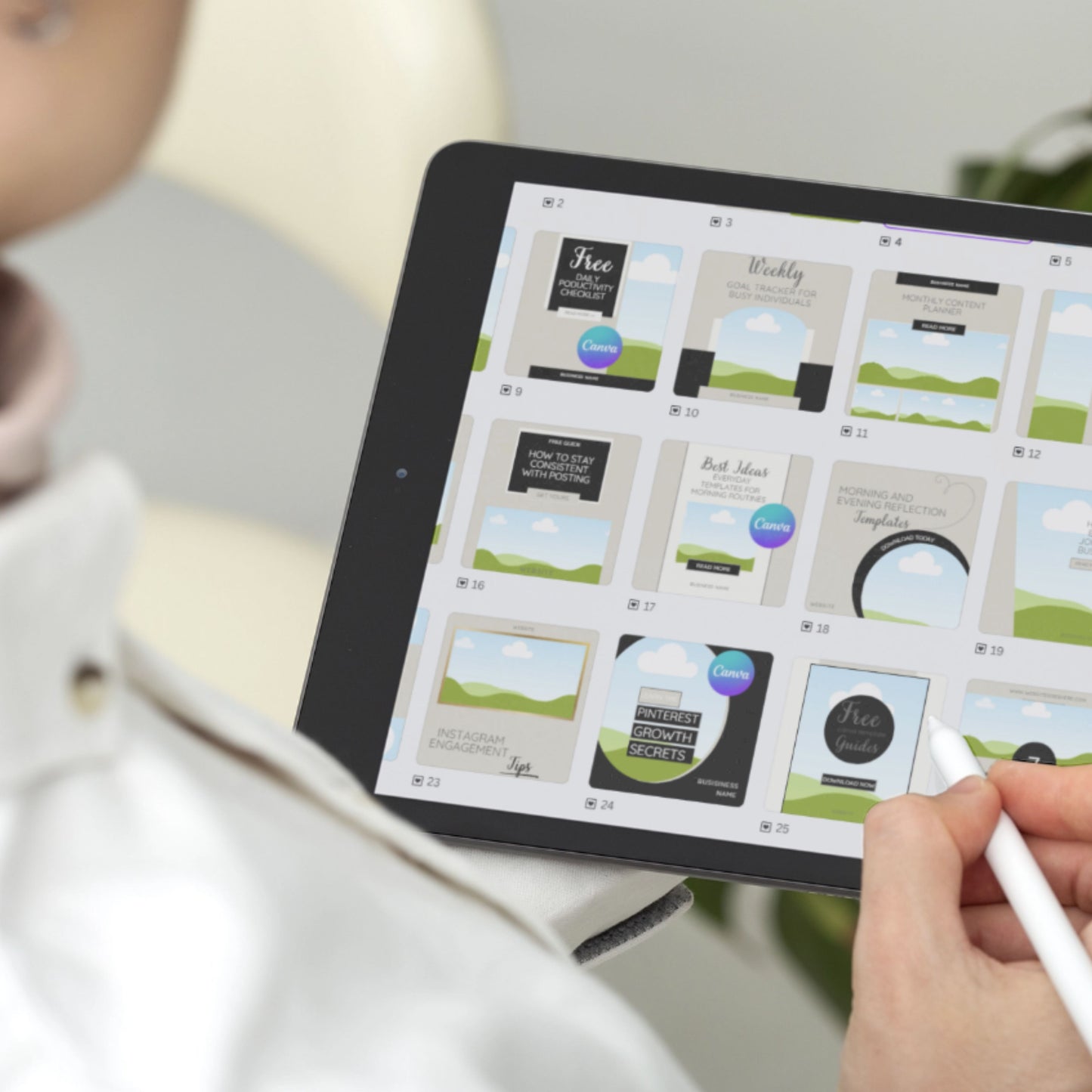 PLR content templates for digital journal business and social media growth