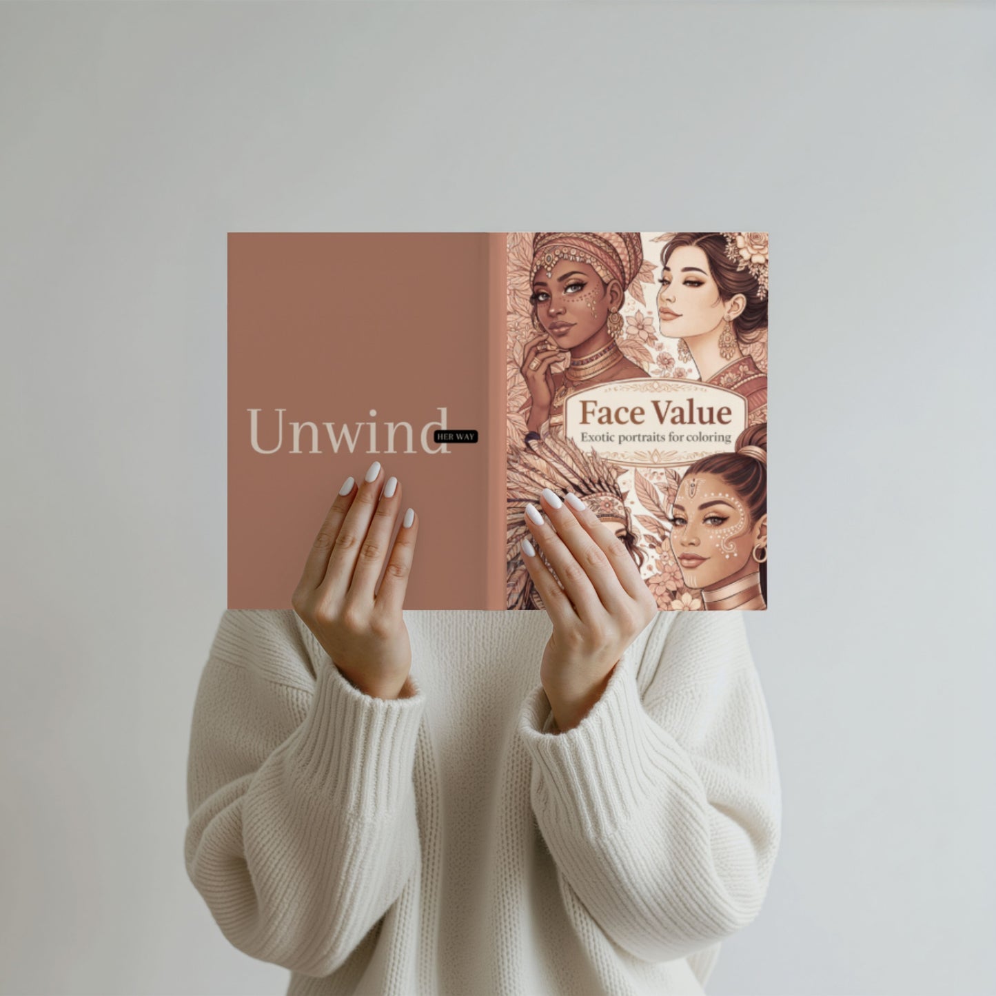Face Value: Exotic Portraits for Coloring