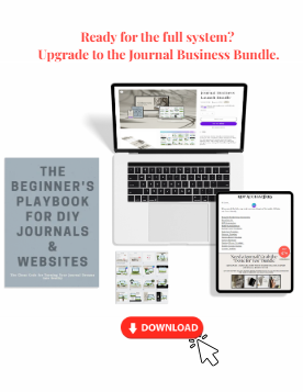 FREE Journal Business Starter Kit